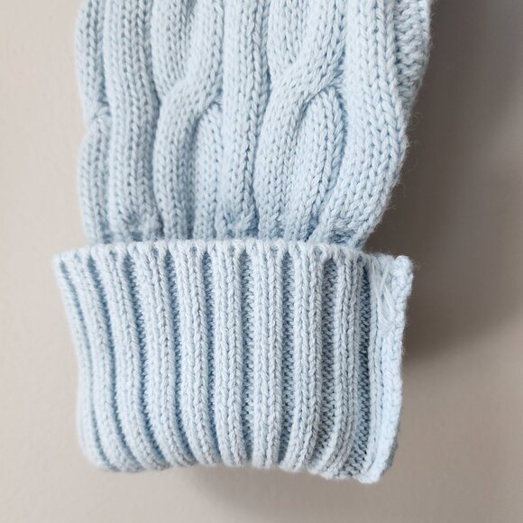 Burgess Cardigan Sweater | Women's Med | The Kiki, Frost Blue, Cable Knit NEW - Picture 5 of 11